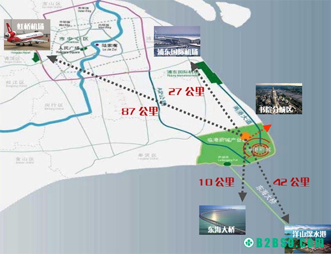 上海临港区位